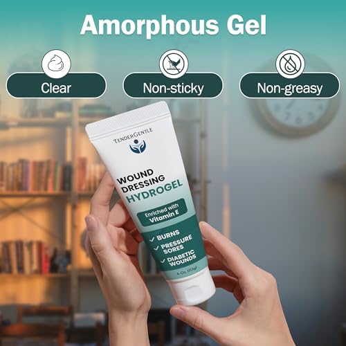 TenderGentle 4 ounce tube of medical grade amorphous hydrogel.