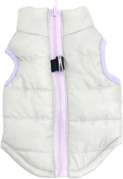 Back view of MaruPet windproof pet coat