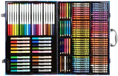 Crayola Inspiration Art Case Space Coloring Set (140pcs), Essential Easter Basket Stuffers, Art Kit for Kids, Crayons, Markers, Pencils, Easter Gifts for Kids, Ages 5+ [Amazon Exclusive] - Image 7
