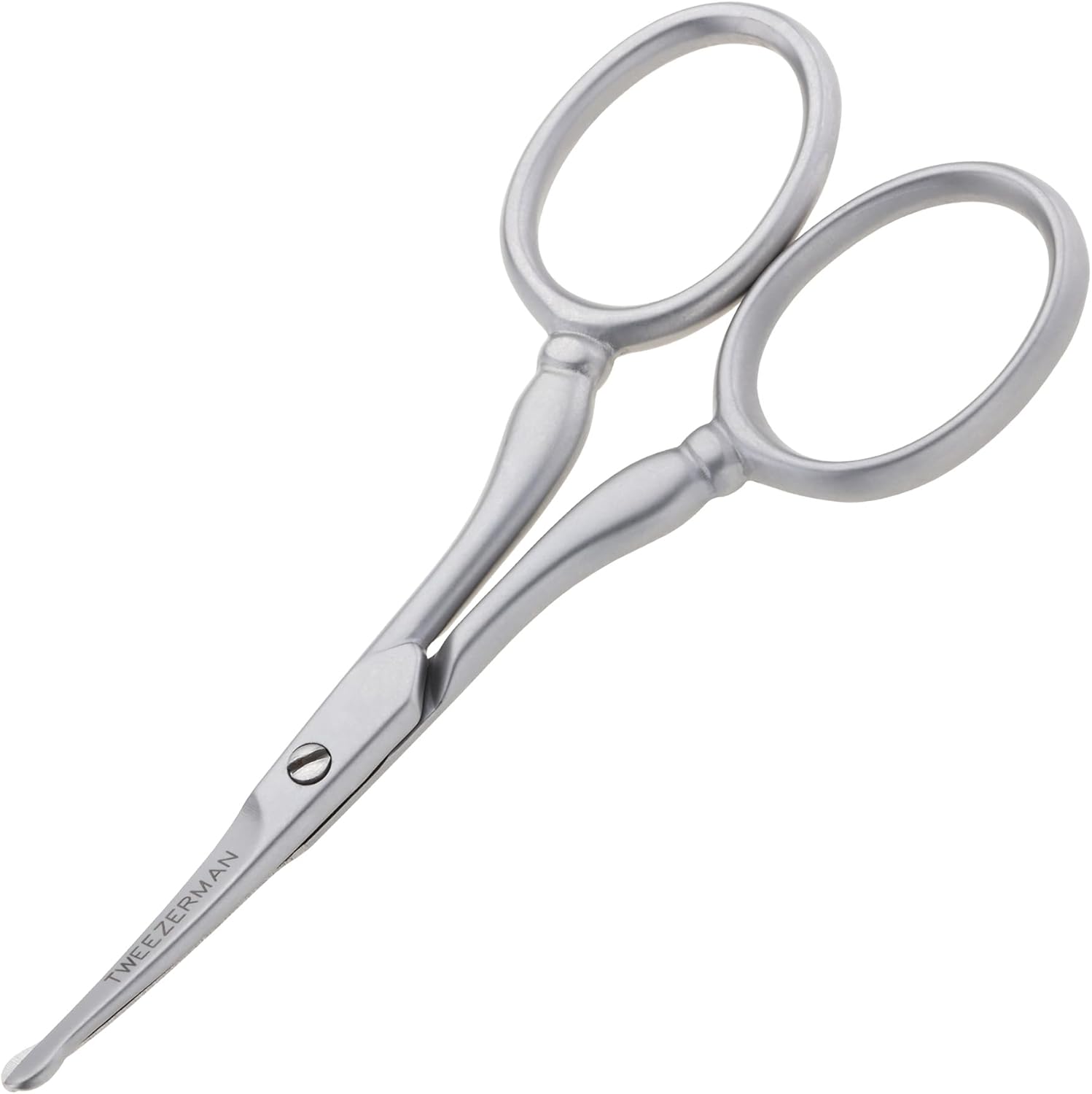 Tweezerman G.E.A.R. Facial Hair Scissors front view premium men's grooming tool