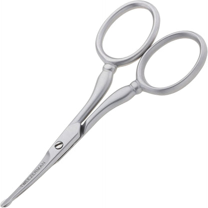 Tweezerman G.E.A.R. Facial Hair Scissors front view premium men's grooming tool