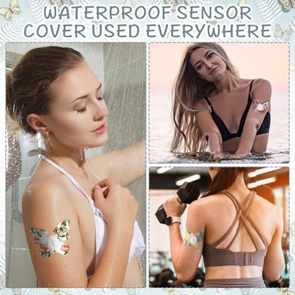 Geiserailie butterfly wing shaped medical tape stickers highlighting the split backing paper for easy use.