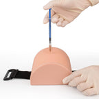 Medarchitect Intramuscular Injection Training Pad front view showing 3 skin layers.