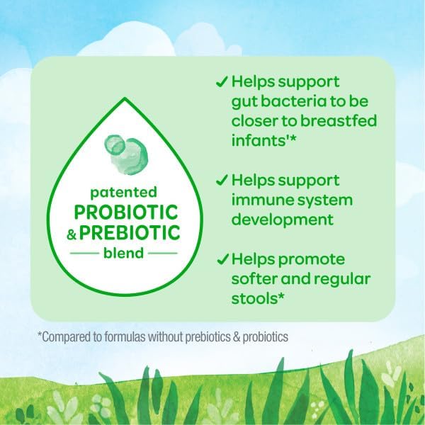 Happy Baby Stage 2 organic formula powder showing the secure protective seal and lid design.