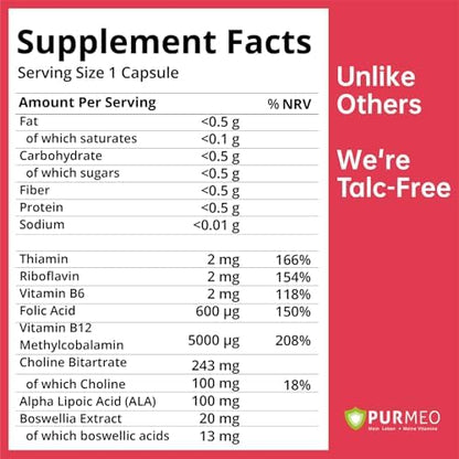 Purmeo ear health supplement bottle highlighting German pharmaceutical grade quality