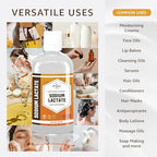 33rd Parallel sodium lactate liquid label concentration details