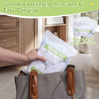 CheerTry 300 Milliliter absorbent potty liners stacked
