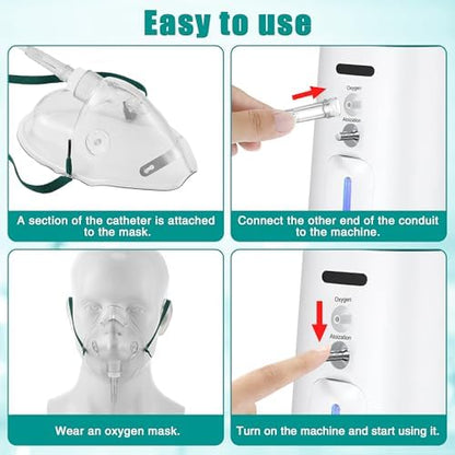 Geiserailie respiratory mask set showing side exhalation ports.