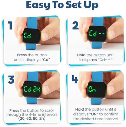 Benny Bradley's Potty Training Watch V2 with USB charging cable