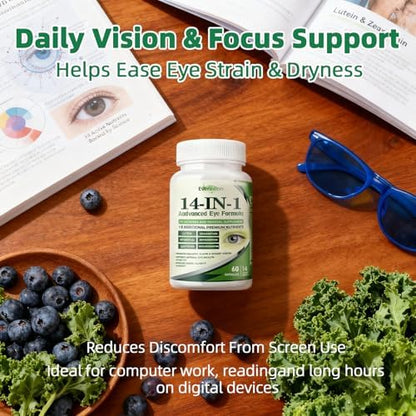 Professional studio shot of Wuliao Evervision eye supplement