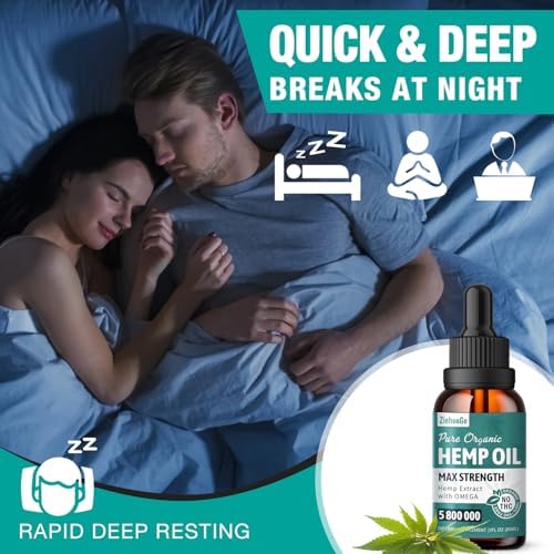 Ziehooge organic hemp oil extract liquid dropped from pipette