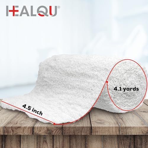 Healqu latex free sterile bandage pouches pack of six for first aid kits