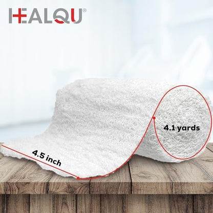 Healqu latex free sterile bandage pouches pack of six for first aid kits