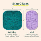 Interactive dog toy Woof FlipMat Mini slow feeder
