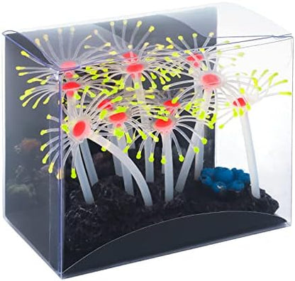 Authentic imported Uniclife decorative fish tank ornament in a bright daylight environment.