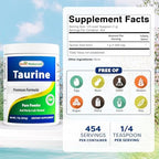 Best Naturals free form taurine powder container lifestyle shot