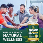Gongota hemp oil capsules premium quality seal and branding
