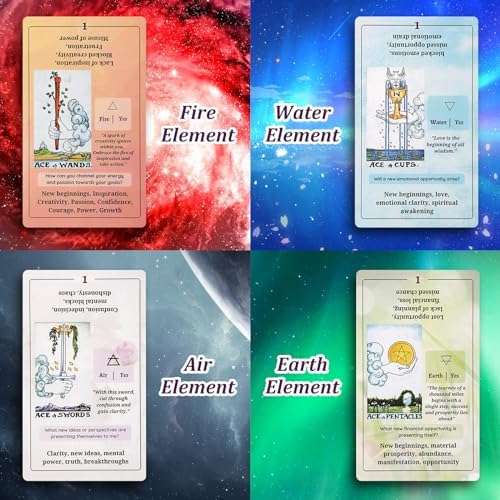 Fofeadm tarot deck guidebook and cards displayed together