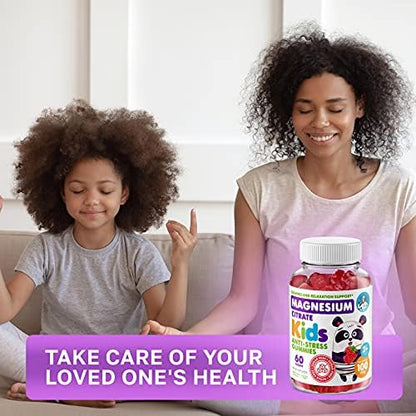 Dr. Moritz calm sleep support gummies displaying the non GMO gluten free and vegetarian friendly product certifications.