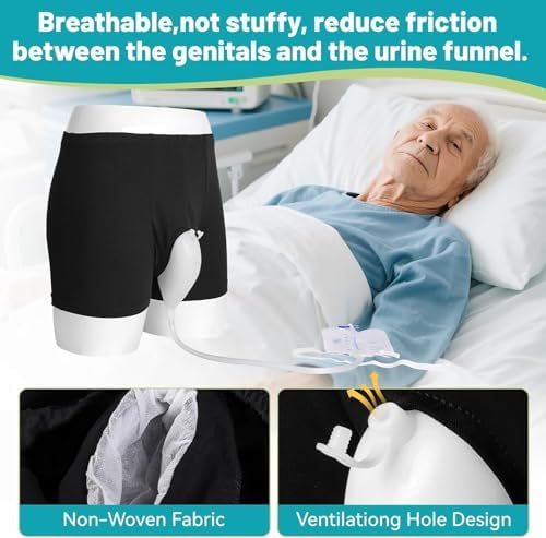 Medical grade silicone funnel for male incontinence care