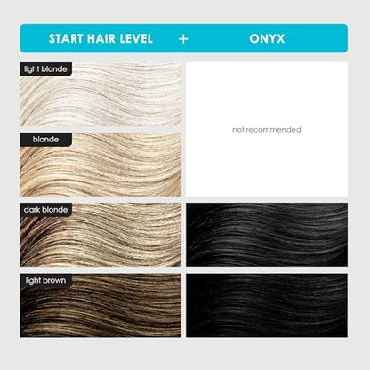 Texture shot of the rich dark gray color depositing conditioning cream on a plain background.