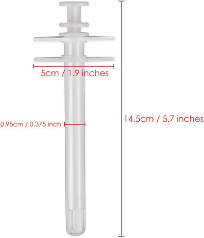 DS. DISTINCTIVE STYLE pet piller syringe tool showing clear plastic barrel structure