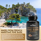 NATUREBULK French Maritime Pine Bark Extract vegan certification and seals