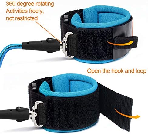 Blisstime child leash demonstrating 360 degree rotating metal joint