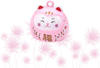 Goohochy fortune cat bell showing the hanging loop design