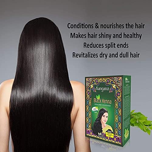 Kangana black henna mixture preparation guide and application instructions