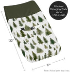 Sweet Jojo Designs brushed microfiber changing table cover pattern view