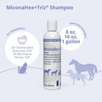 MiconaHex+Triz Shampoo for Dogs, Cats and Horses, 8 oz - Image 2