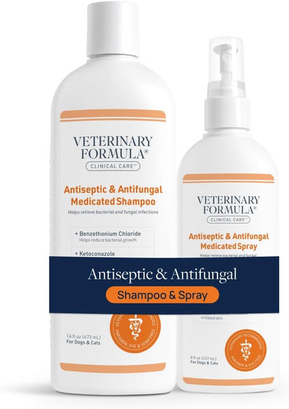 Veterinary Formula Clinical Care Antiseptic and Antifungal Medicated Spray for Dogs & Cats, 8 Fl Oz (1 Pack) - Image 11
