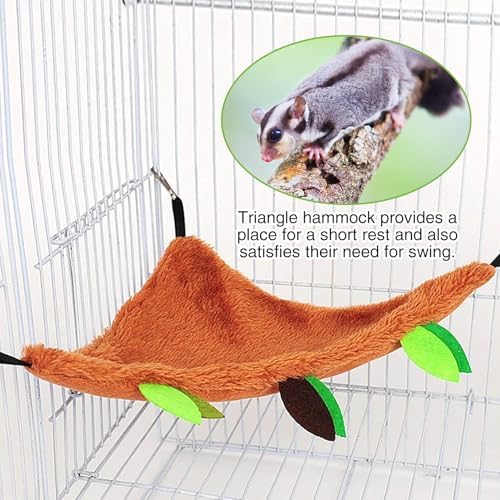 Hamiledyi small animal hanging cableway with leaves