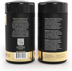 Top view of Simply Wonderful premium hair color remover canister with easy dispense lid open
