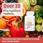 Sihat Sejahtera Polyphenols Supplement nutritional information panel