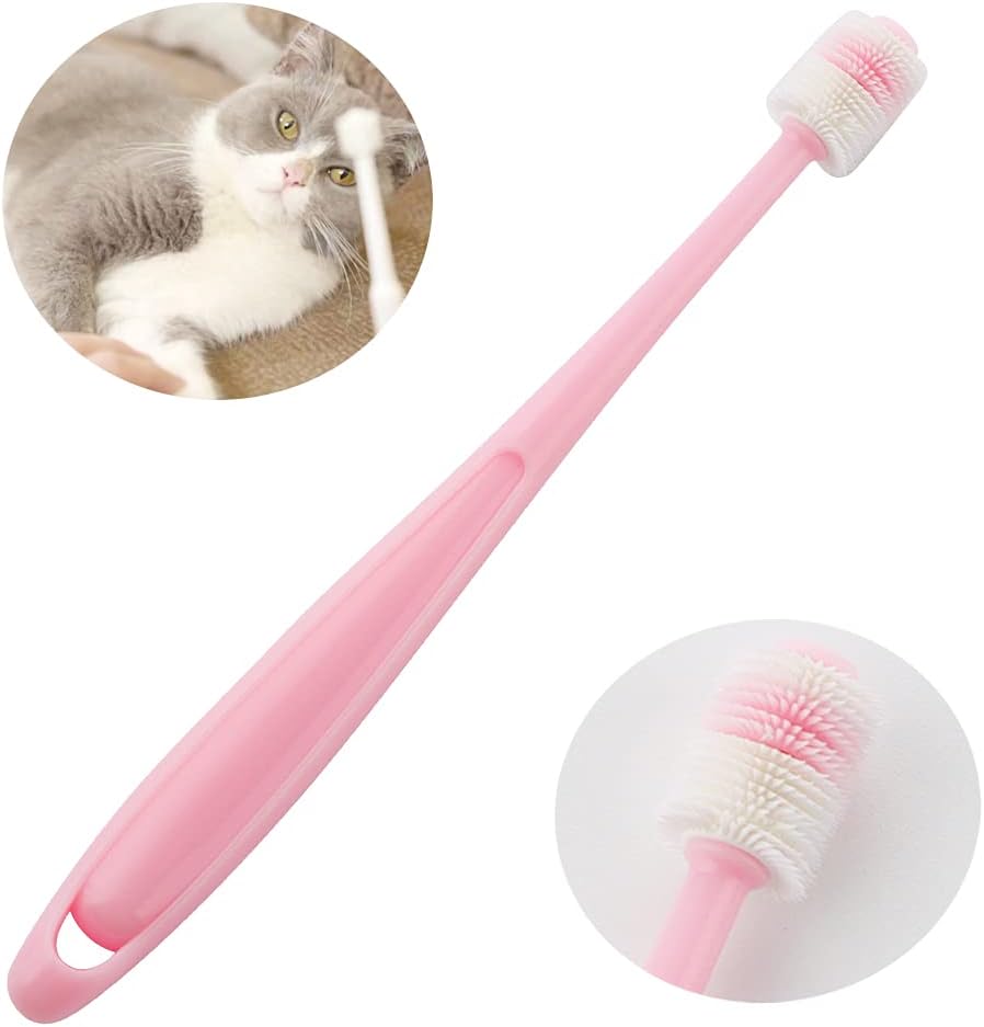 DQITJ pet dental cleaning tool in protective tube packaging