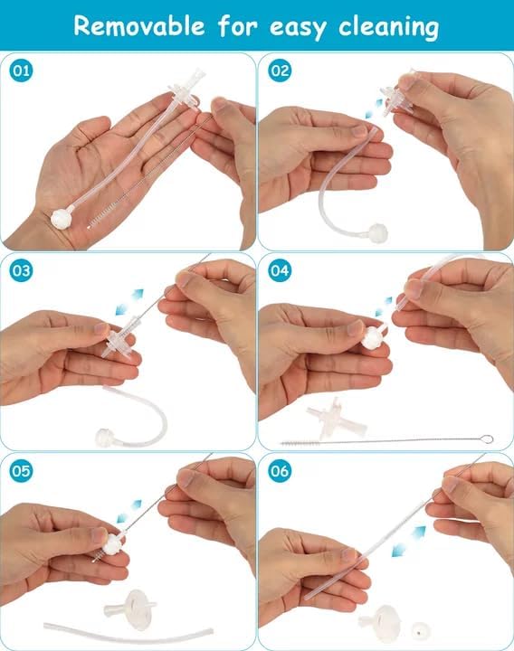 Ergonomic toddler handles from the ROPOSY conversion kit shown from a top down angle