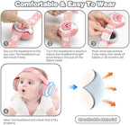 Side view of YomauiYee noise cancelling earmuffs for babies