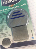 HERKLIN lice comb packaging showing authentic professional grade branding.