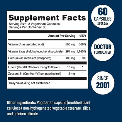 Professional VisiVite macular health support vitamin bottle