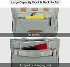 Fhelad travel tote bag featuring insulated bottle pockets