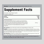 Piping Rock Resveratrol Complex supplement facts nutritional label