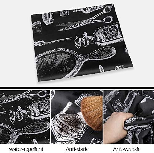 Himart professional haircut salon cape pack including adult cape child cape and duster brush packaging layout