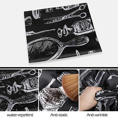 Himart professional haircut salon cape pack including adult cape child cape and duster brush packaging layout