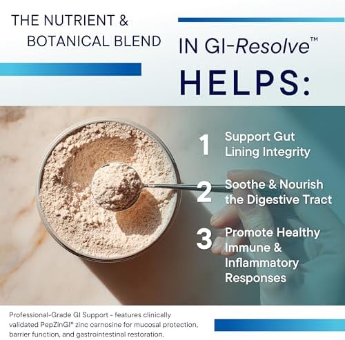 Biotics Research GI Resolve nutritional dietary supplement packaging