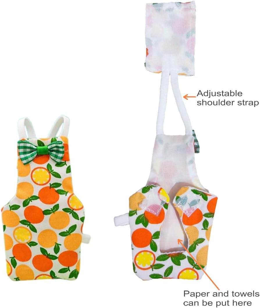 Qbleev small bird clothes with adjustable straps