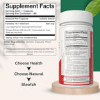 Bloofah Lycopene 500mg supplement facts label and ingredient details