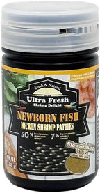 Ultra Fresh slow sinking fish food close up granules