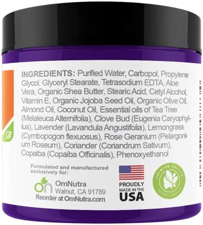 OmNutra Ketozonil therapeutic cream for athlete foot treatment and skin defense